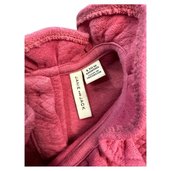 Janie and Jack 6-12 Month Dress with Brown Belt gently worn - Picture 5 of 5